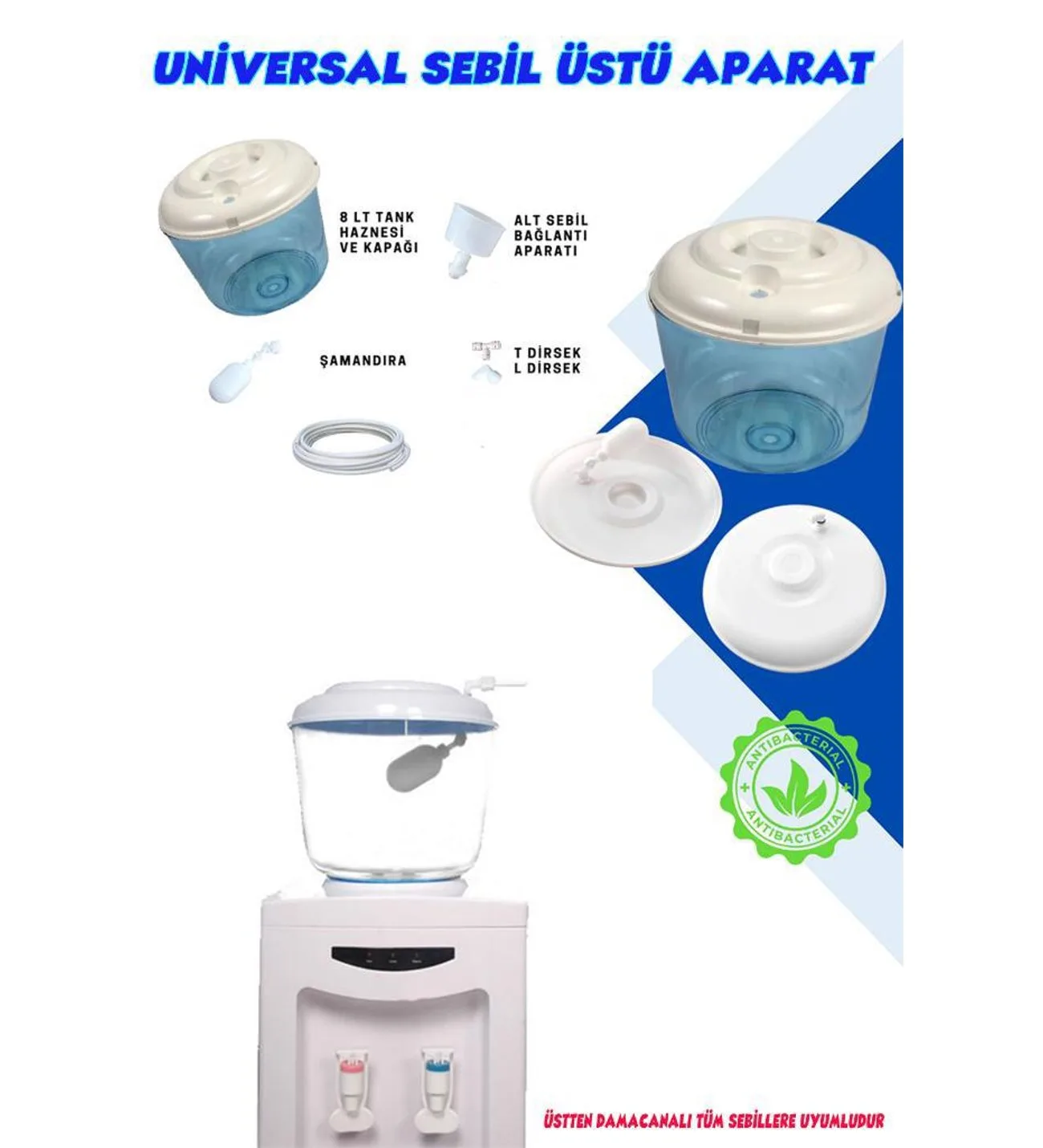 Tanklı Sebil Aparatı (Üniversal) - Görsel 2