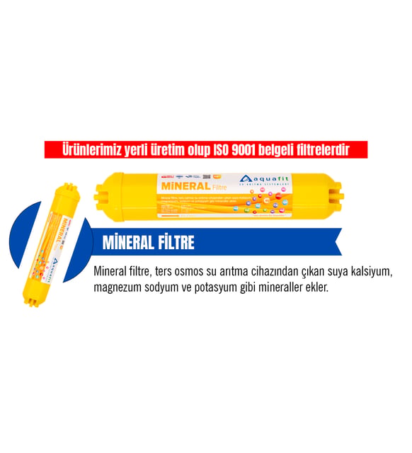 Dişli Sarı Mineral Filtre - Görsel 3
