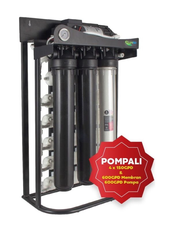 Aquabir RO Yüksek Akış 600 GPD Su Arıtma Cihazı